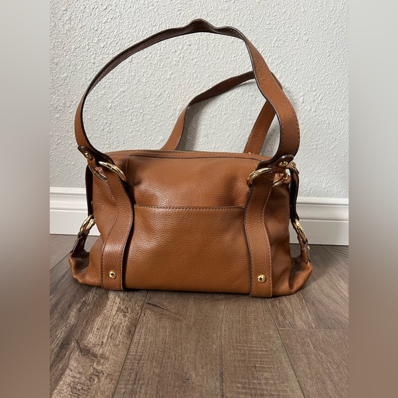 Michael Kors Cognac Fulton Satchel - Picture 2 of 10